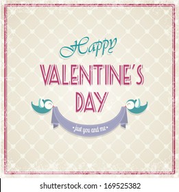Vector illustration. Valentine's day.