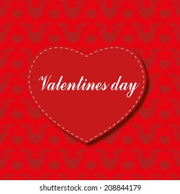 Vector illustration Valentines day 