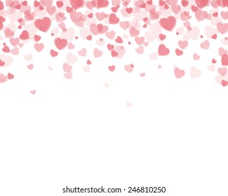 Vector Illustration of a Valentines Day Background