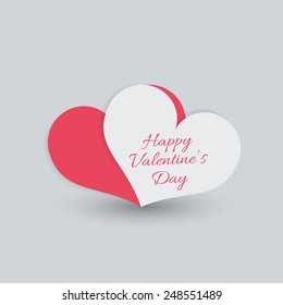 vector illustration of valentine's day background