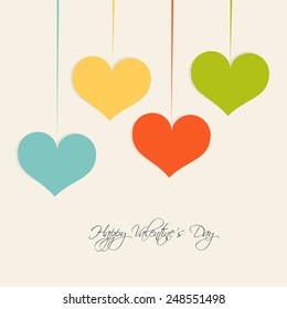 vector illustration of valentine's day background
