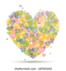 Vector Illustration of a Valentines Day Card