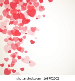 Vector Illustration of a Valentines Day Card