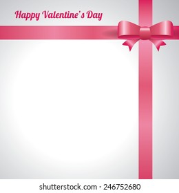 Vector Illustration of a Valentines Day Card