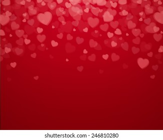 Vector Illustration of a Valentines Day Card