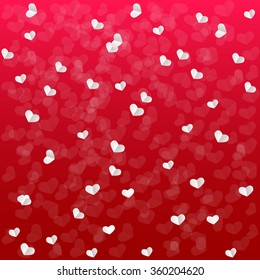 Vector Illustration of a Valentines Day Card