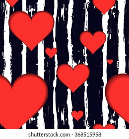 Vector Illustration of a Valentines Day Card