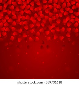 Vector Illustration of a Valentines Day Card