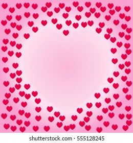 Vector Illustration of a Valentines Day Card