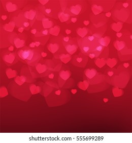 Vector Illustration of a Valentines Day Card