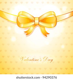 Vector illustration of Valentine's day card
