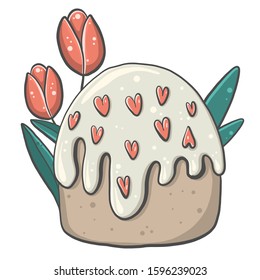 vector illustration. Valentine's Day. Happy Valentine's Day!