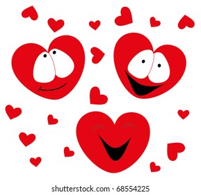 Vector illustration. Valentines heart.