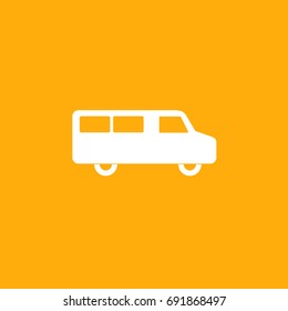 Vector illustration of a van