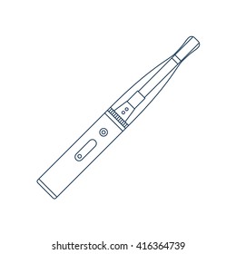 Vector illustration of vaporizer