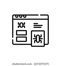 Vector illustration of various bugs and insects for nature and pest control themes, suitable for biology, garden, and education graphics