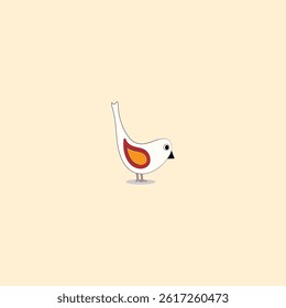 Vector illustration of various cute colorful birds