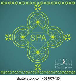 Vector illustration of various Spa and Beauty