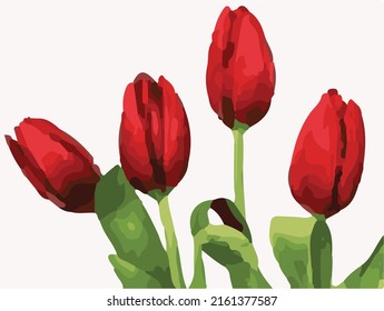 ilustración vectorial de varios tipos de flores una combinación de arte y criaturas de Dios que serán aún más hermosas cuando se asocien con otros objetos