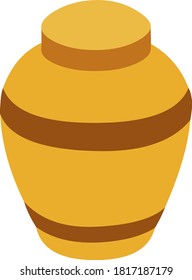Vector illustration of a vase