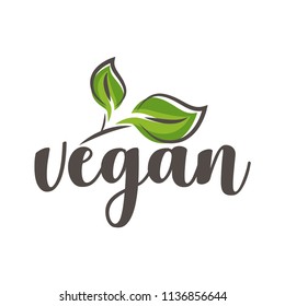 Vector illustration, vegan food design for restaurant, cafe menu. Vector elements for labels, logos, badges, stickers or icons