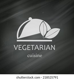 Vector Illustration of a Vegan Menu Design Template