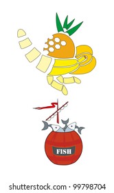 Vector illustration: vegetable