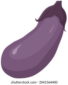 Vektorgrafik von Gemüse "Aubergine"