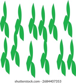 La Ilustración vectorial de los diseños florales de Velocity Tree en el Pequeño ícono