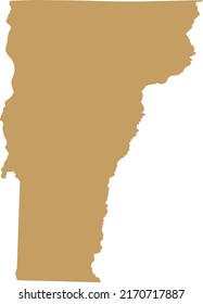 Vector Illustration of Vermont map