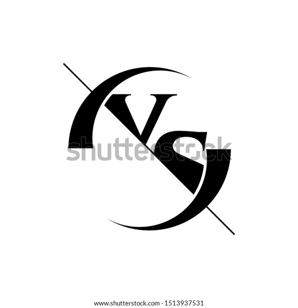 Vector Illustration Versus Logo Icon Isolated Stock Vector