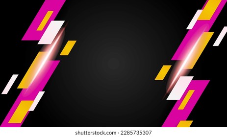 Vector Illustration Versus Screen For Fight, Battle Or Sport. VS Background Concept.
