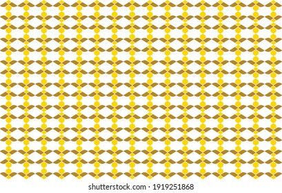 Vector illustration of vertical geometric bee seamless pattern background template
