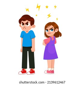 202 Little girl arms crossed Stock Illustrations, Images & Vectors ...