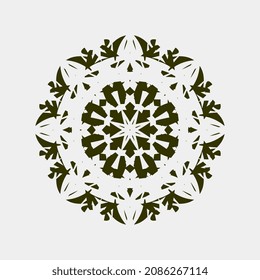 Vektorgrafik sehr schöner, einzigartiger, cooler, stylischer Blumenmotive, geeignet für die Darstellung