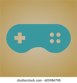 Vector illustration of  Video Game icon or symbol
