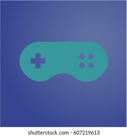 Vector Illustration of Video Game vector icon or symbol
