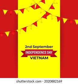 vector illustration for Vietnam  independence day - 2 September 