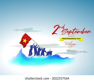 vector illustration for Vietnam  independence day - 2 September 
