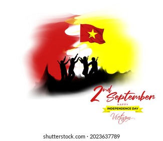 vector illustration for Vietnam  independence day - 2 September 