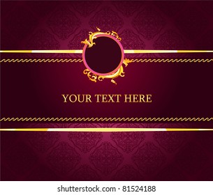 Vector illustration of Vintage background