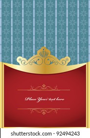 Vector illustration of Vintage background