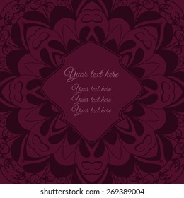Vector illustration. Vintage decorative elements. Hand drawn.