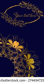 Vector illustration. Vintage decorative elements. Hand drawn.
