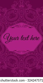 Vector illustration. Vintage decorative elements. Hand drawn.