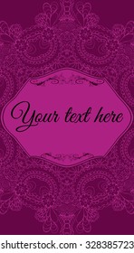 Vector illustration. Vintage decorative elements. Hand drawn.