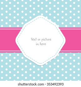 Vector Illustration : Vintage Design Template