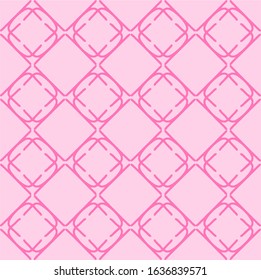 vector illustration vintage floral interior seamless flat design pink magenta peach rose background