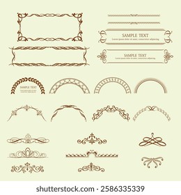 Vector Illustration of Vintage Labels