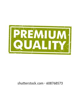 Vector Illustration of a Vintage Premium Quality Stamp